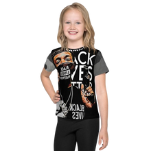 Load image into Gallery viewer, LTAD Black Power (Kidspiration) SA Kids crew neck t-shirt