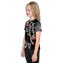 Load image into Gallery viewer, LTAD Black Power (Kidspiration) SA Kids crew neck t-shirt