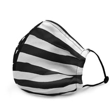 Load image into Gallery viewer, LTAD 7325 BxW American Flag Premium face mask - LTA521 (5ive Twenty One Clothing LLC)