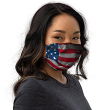 Load image into Gallery viewer, LTAD 7325 American Flag Premium face mask - LTA521 (5ive Twenty One Clothing LLC)