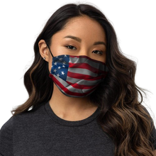 Load image into Gallery viewer, LTAD 7325 American Flag Premium face mask
