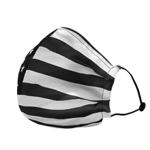 Load image into Gallery viewer, LTAD 7325 BxW American Flag Premium face mask
