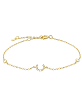 Load image into Gallery viewer, A To F Zircon 925 Sterling Silver Bracelet
