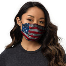 Load image into Gallery viewer, LTAD 7325 American Flag Premium face mask - LTA521 (5ive Twenty One Clothing LLC)
