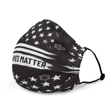 Load image into Gallery viewer, LTAD (Black Lives Matter) Premium face mask - LTA521 (5ive Twenty One Clothing LLC)

