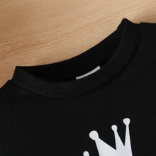 Load image into Gallery viewer, Baby King Tee and Pants Set
