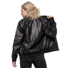 Load image into Gallery viewer, LTA V.II.I Leather Bomber Jacket
